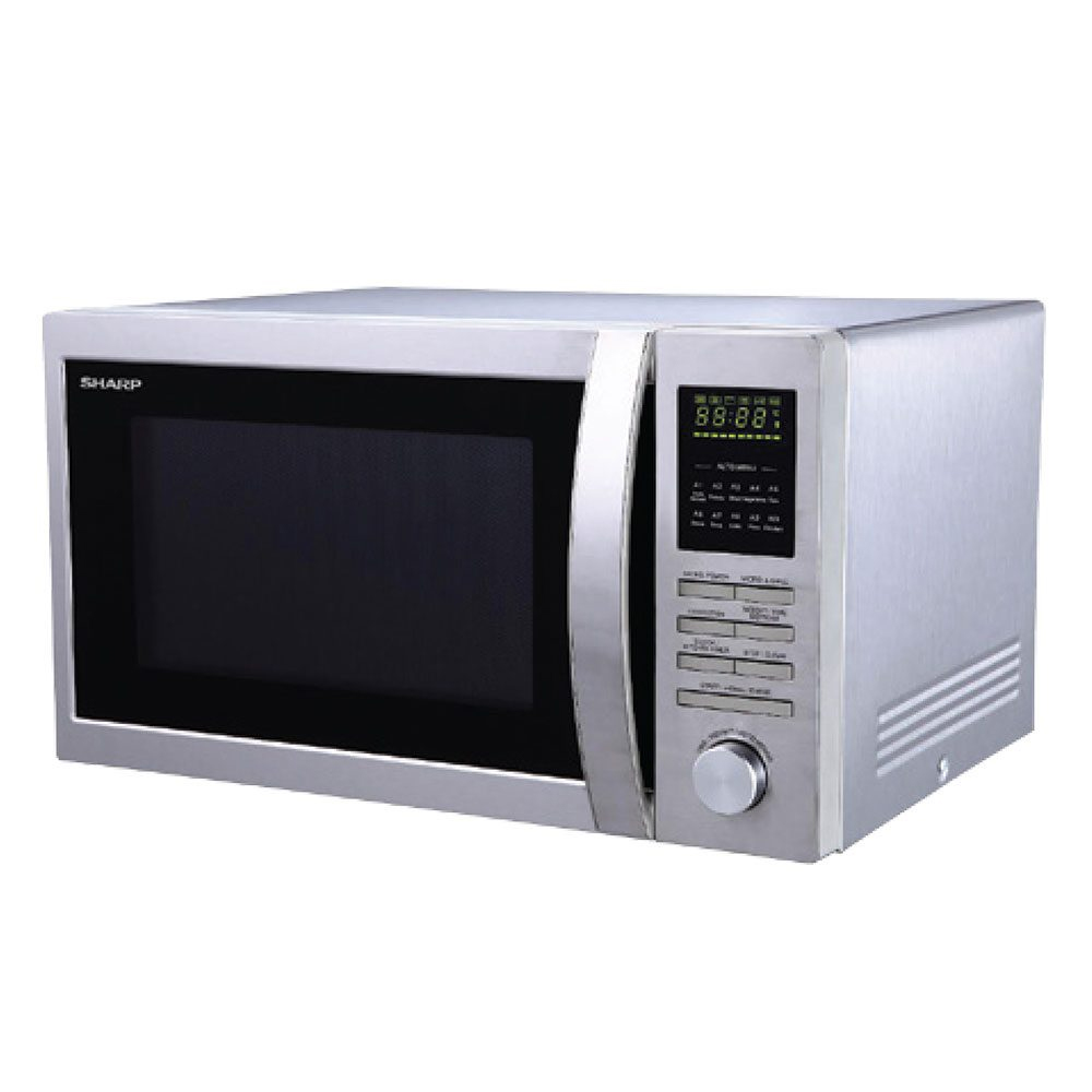 Sharp Grill Convection Microwave Oven R-84A0(ST)V | 25 Litres - Stainless Steel