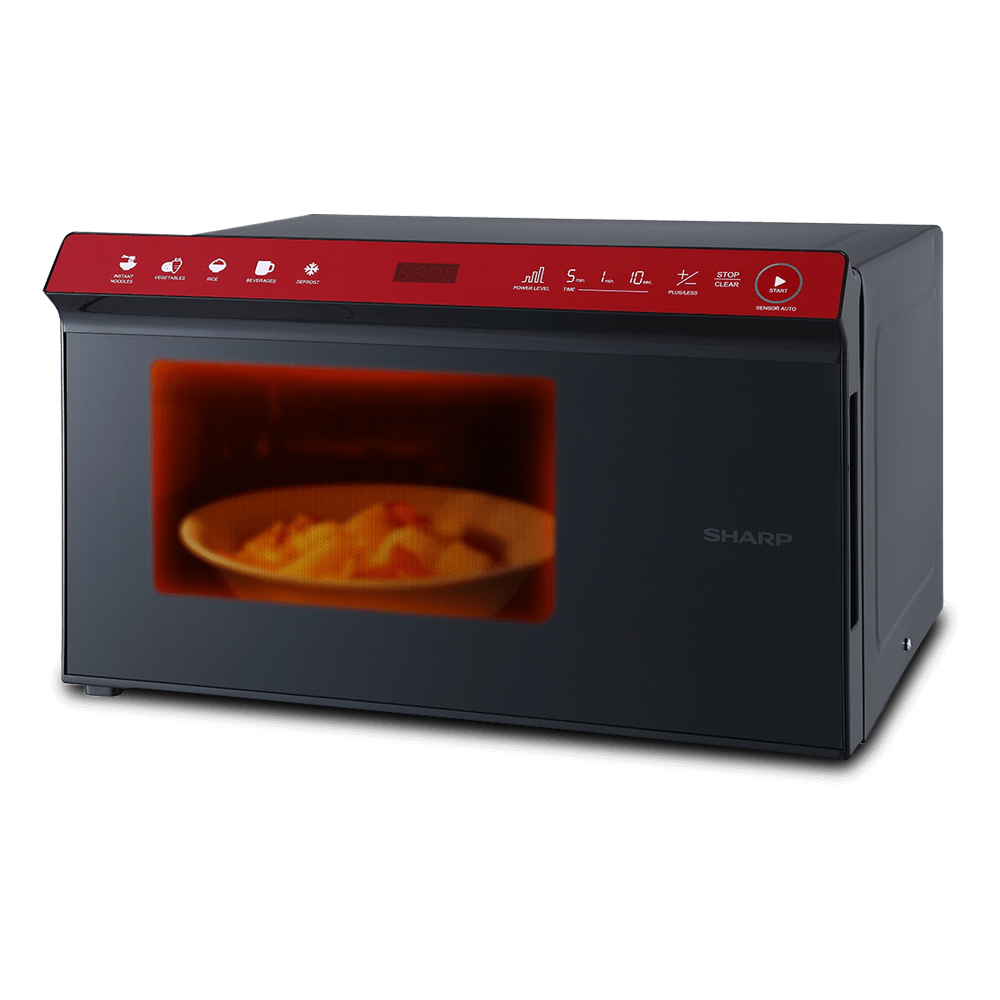 Sharp Top Control Solo Microwave Oven - R-2235H(R) | 24 Liters