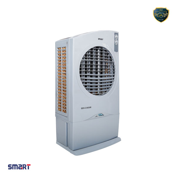 SMART Branded Air Cooler SEH-C30DSR - 30 Liter, Eco-Friendly, Quadra Flow Technology