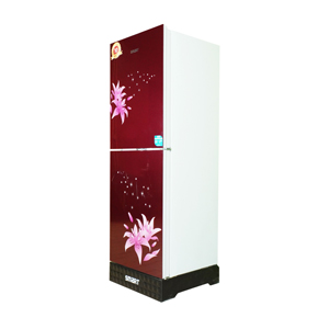 SMART 216 Ltr Bottom Mount Refrigerator - Red | SER-216BS