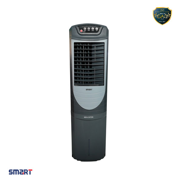 SMART Branded Air Cooler SHE-C35TSR - 35 Liter, Quadra Flow Technology, Remote Control