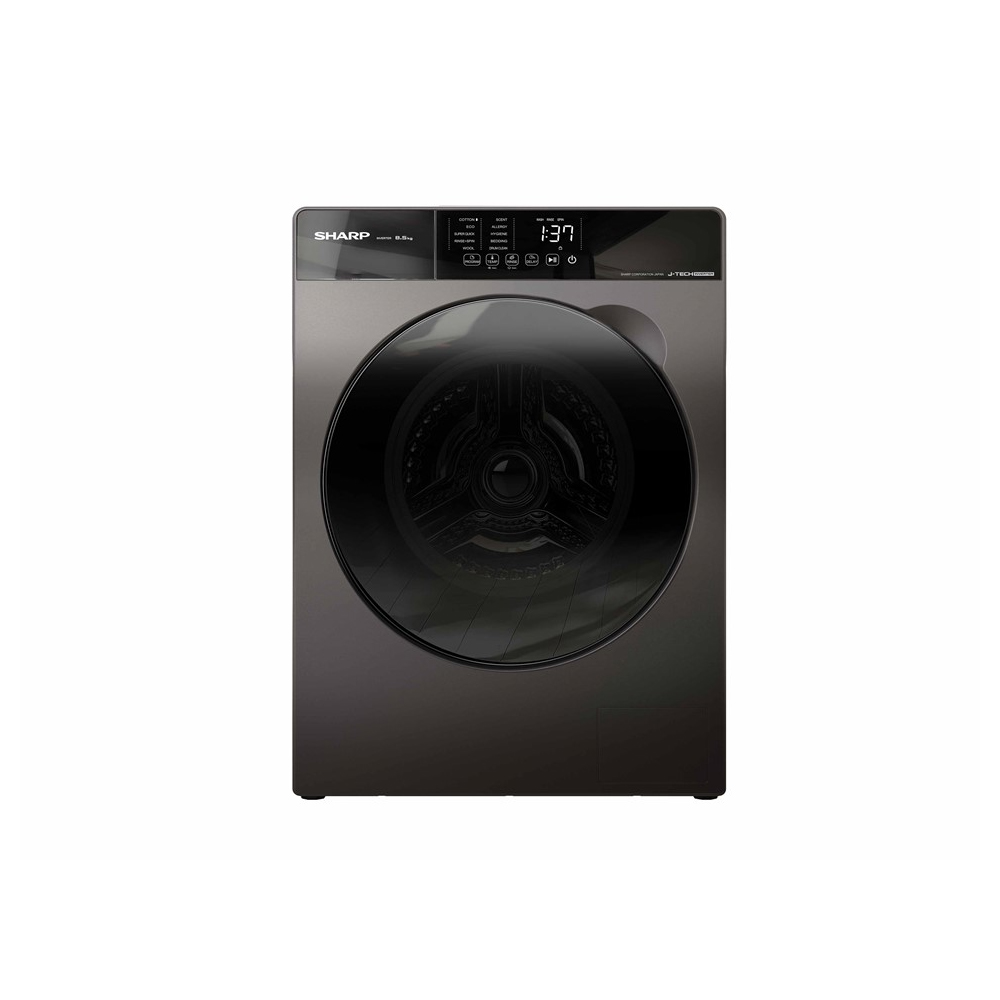 Sharp Full Auto Front Loading Inverter Washing Machine ES-FW85SG | 8.5 KG