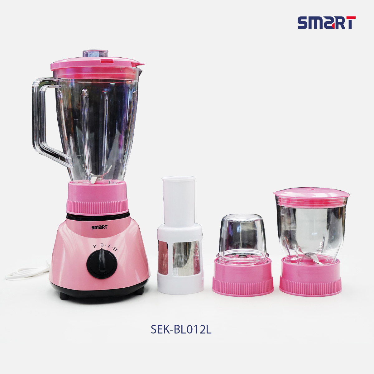 SMART SEK-BL012L Power Blend 350 - 2-in-1 Blender with Dry Mill and Mincer