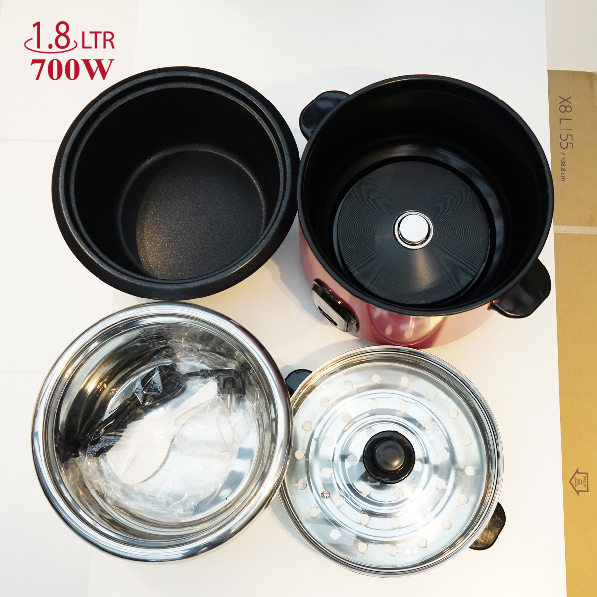 SMART Branded Rice Cooker 1.8 Liter SEK-RC18FS at Best Price