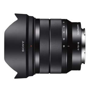 Sony E 10-18mm F4 OSS Lens--SEL1018